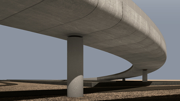 Viaducto Curvo en Abi Bakr & PrinceSalman Road (Ryadh) — 5