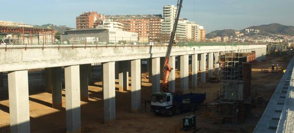 Accesos a la Estación de la Sagrera