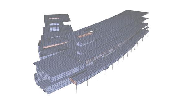 Metro de Toronto – paso bajo edificio Schulich — 1